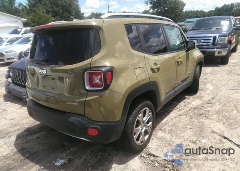 2015 Jeep Renegade Limited from USA, damaged, VIN ZACCJBDT6FPC00202